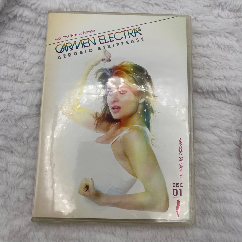 Carmen Electra Aerobic Striptease 5 DVD Set Vintage Workout Fitness Some Sealed - Picture 3 of 7